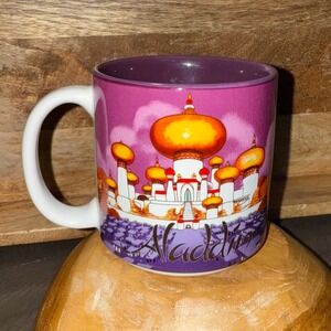 Disney Aladdin Magic Carpet Ride Ceramic Mug Purple Interior